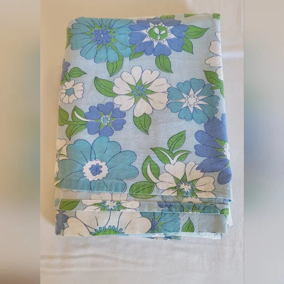Vintage Single Size Top Flat Sheet