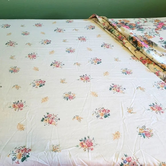 VINTAGE Full/Double Sz 5pc Bedding Curation