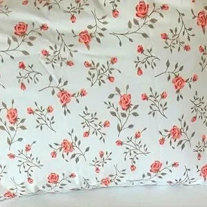 VINTAGE King Size Flat Sheet And 2 Cases