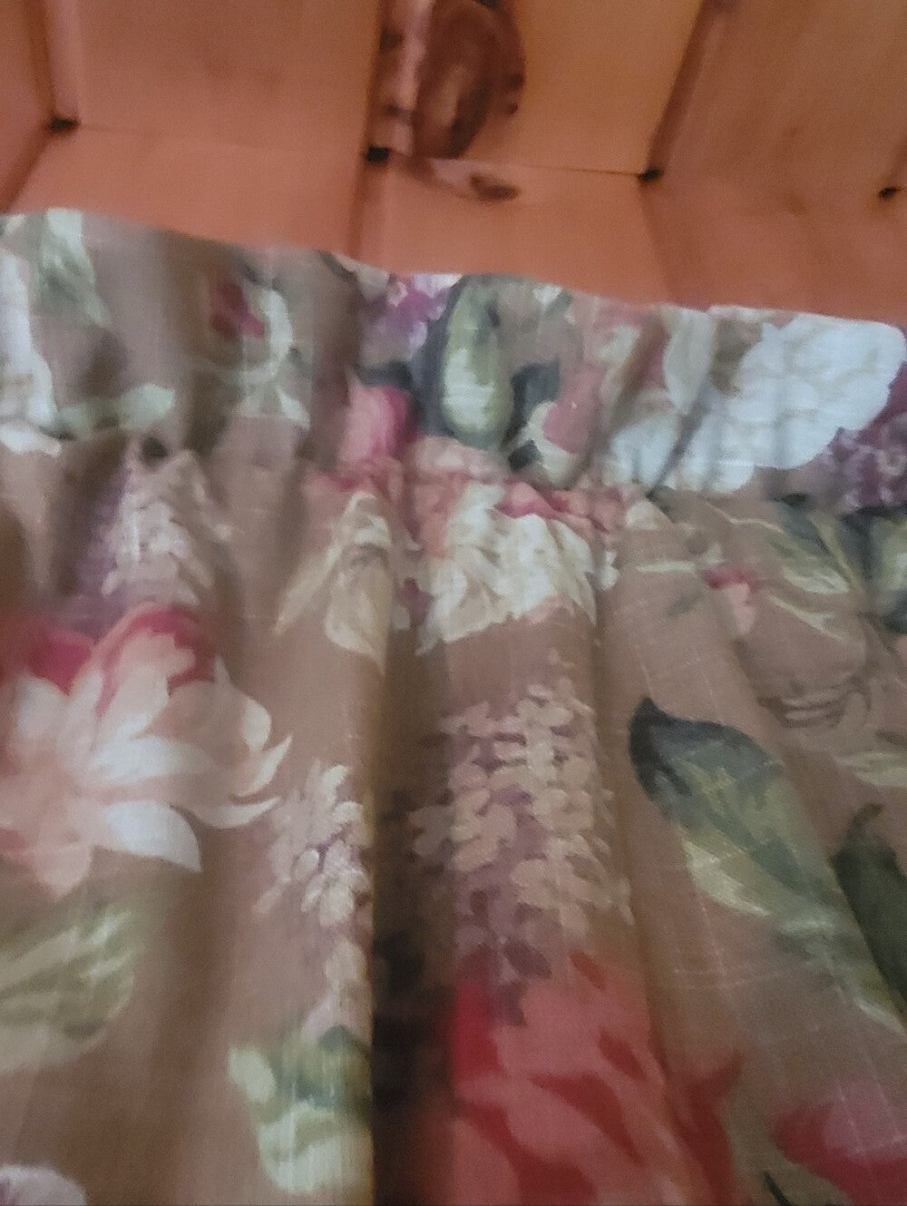 Vintage Custom Made Draperies