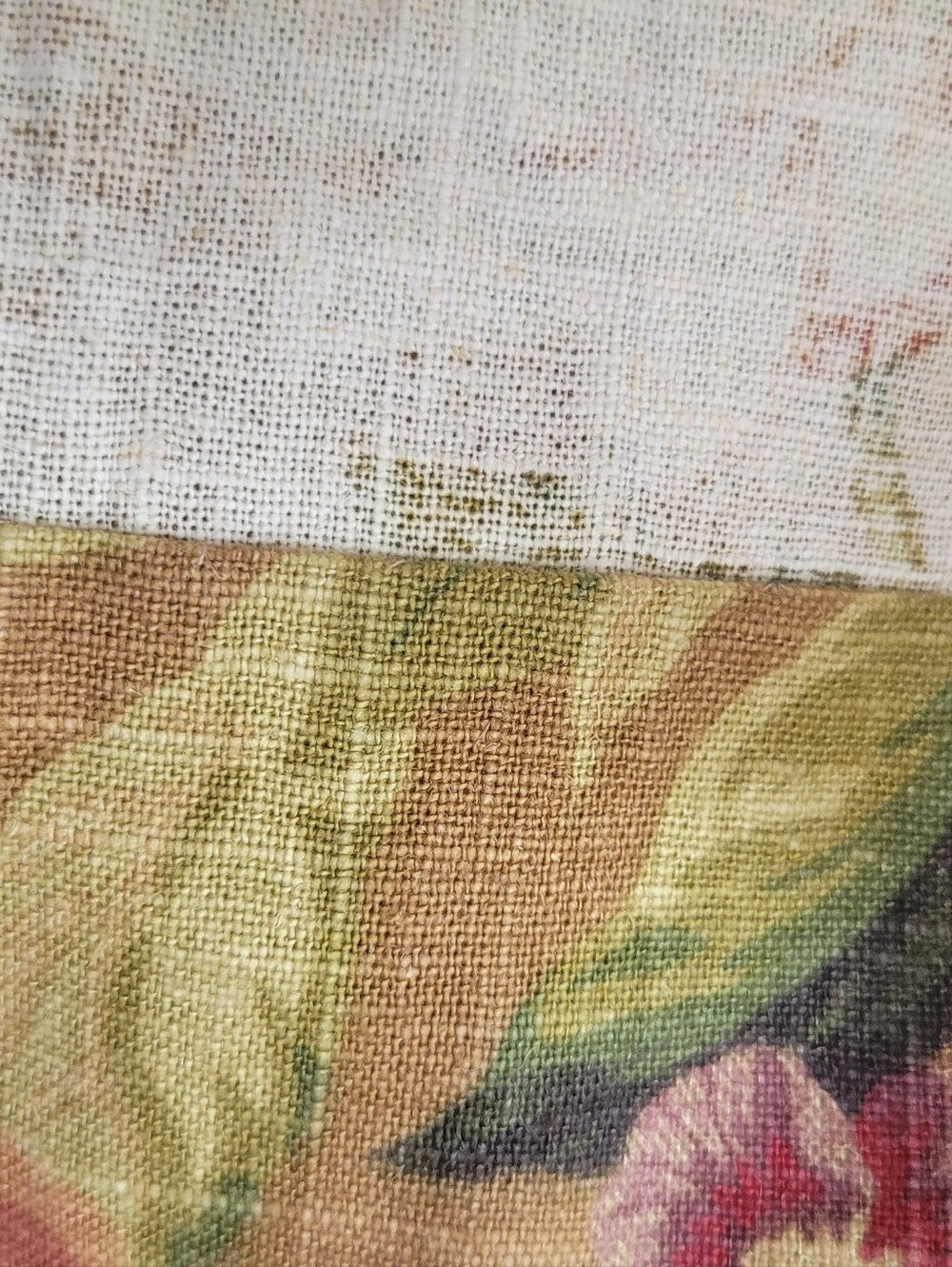 Vintage Custom Made Draperies