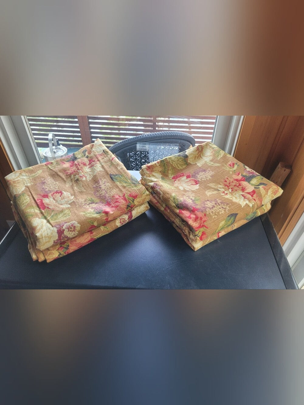 Vintage Custom Made Draperies