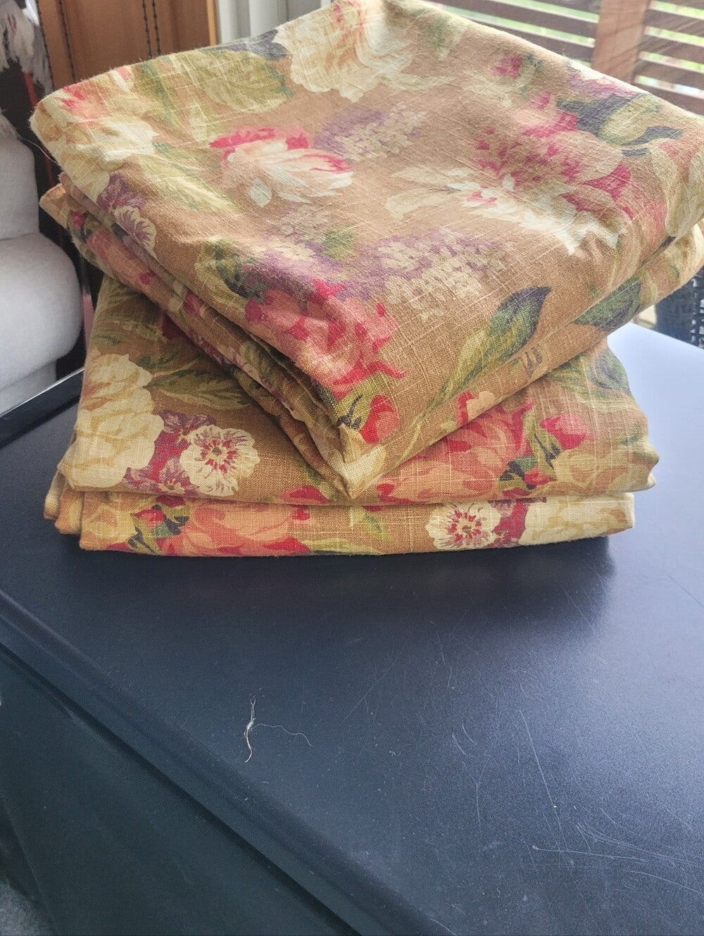 Vintage Custom Made Draperies