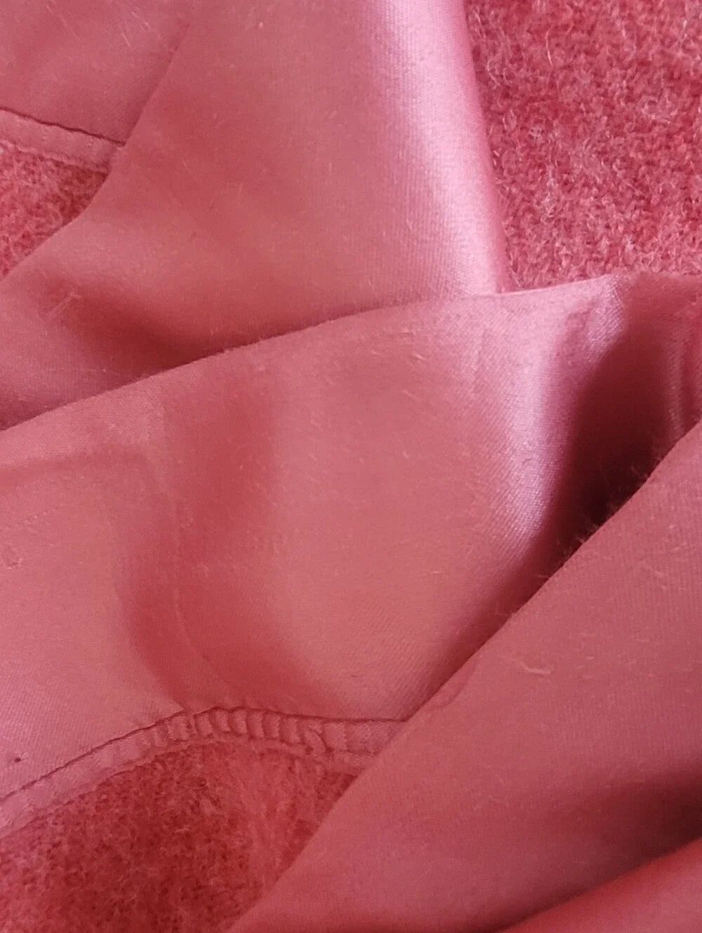 Vintage DBL sz Wool Blend Blanket