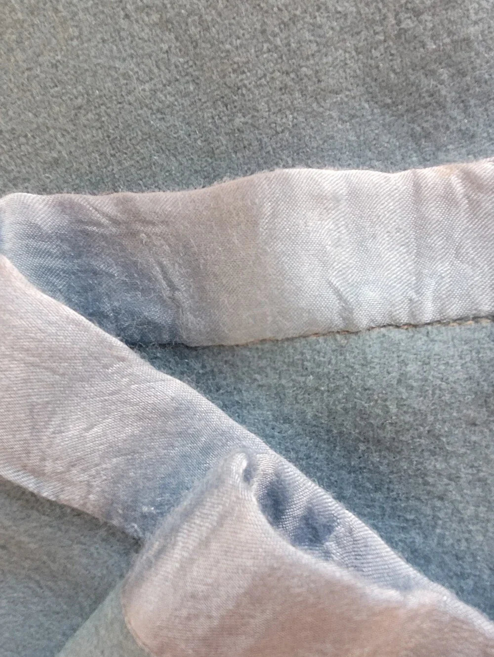 Vintage Single Twin Sz 100% Wool Blanket