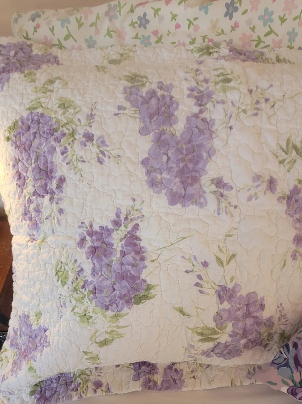Vintage Queen Sz 6 Pc Bedding Curation