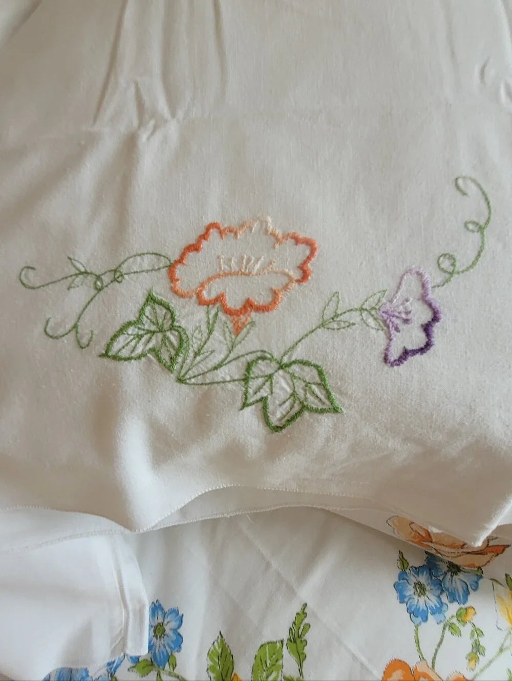Vintage Double Sz Sheet Set 4pc