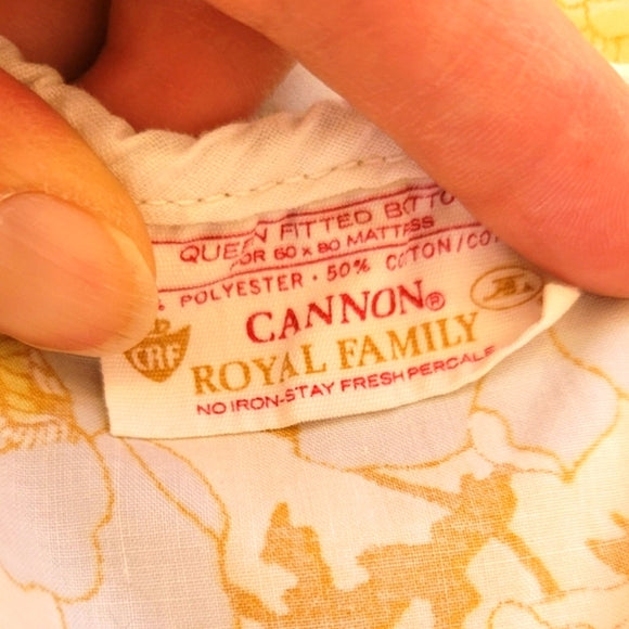 VINTAGE Queen Sz Bedding 6pc Curation Pastels, Muted, Florals, Geo.