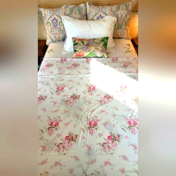 VINTAGE & Y2K Double Full sz 6pc Bedding Curation