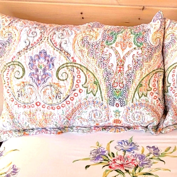 VINTAGE & Y2K Double Full sz 6pc Bedding Curation