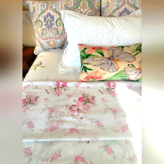 VINTAGE & Y2K Double Full sz 6pc Bedding Curation