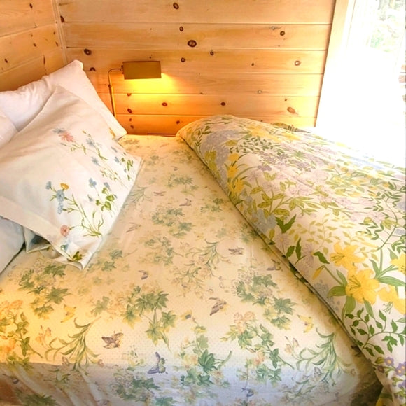 Vintage DBL/Full Size 5pc Bedding Curation