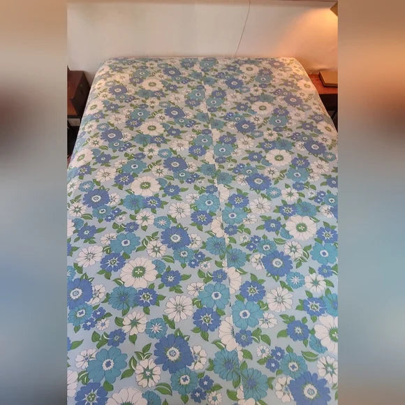 Vintage Single Size Top Flat Sheet