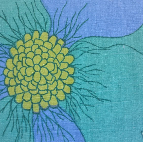 Vintage Double Fitted Bedsheet 100% Cotton
