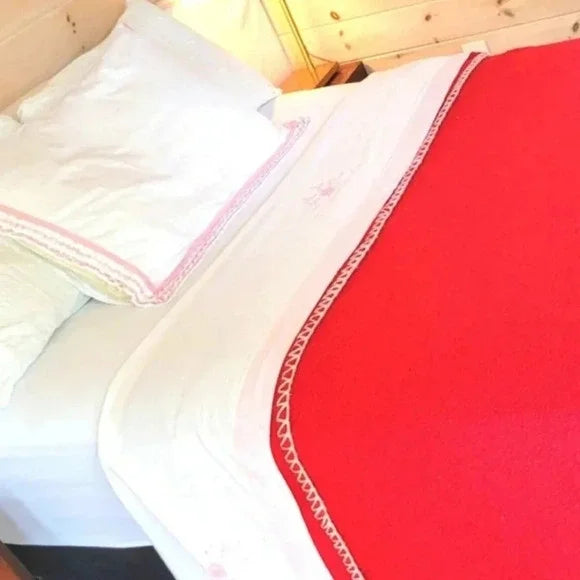 Vintage Blanket Bedspread Fits Double OR Queen
