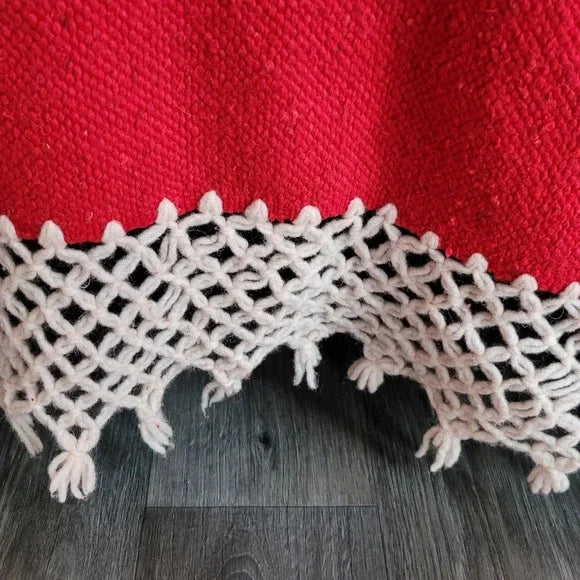 Vintage Blanket Bedspread Fits Double OR Queen