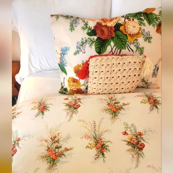 VINTAGE Double Full Sz 3 Pc Bedding Curation