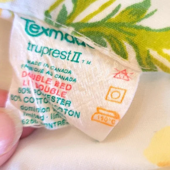 VINTAGE Double sz4 pc Bedding Curation