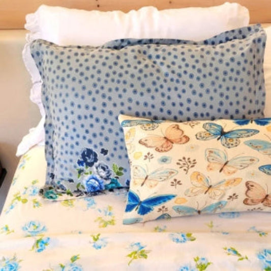 VINTAGE Twin single 4pc Bedding Curation