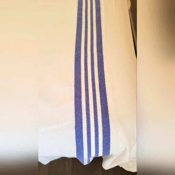 VINTAGE 100% Cotton Single sz Flat Sheet