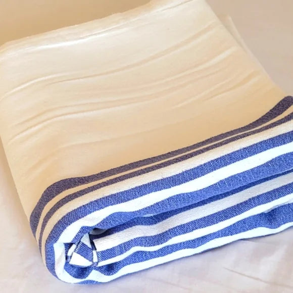 VINTAGE 100% Cotton Single sz Flat Sheet