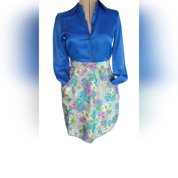 Reproduction Vintage Style Kitchen Apron. Large.