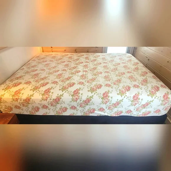 Retro Y2K KING Sz 100% Cotton Bedding Set 4pc.