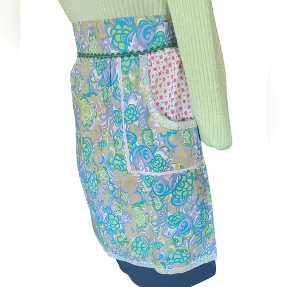 VINTAGE Apron Cotton, One Size