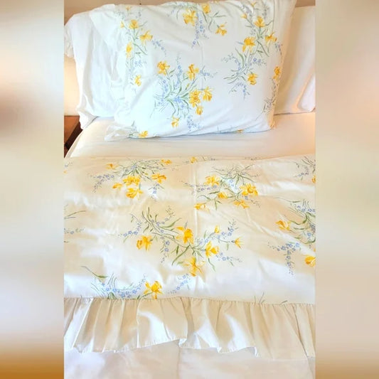 VINTAGE Single Twin Sz 2p Sheet Set