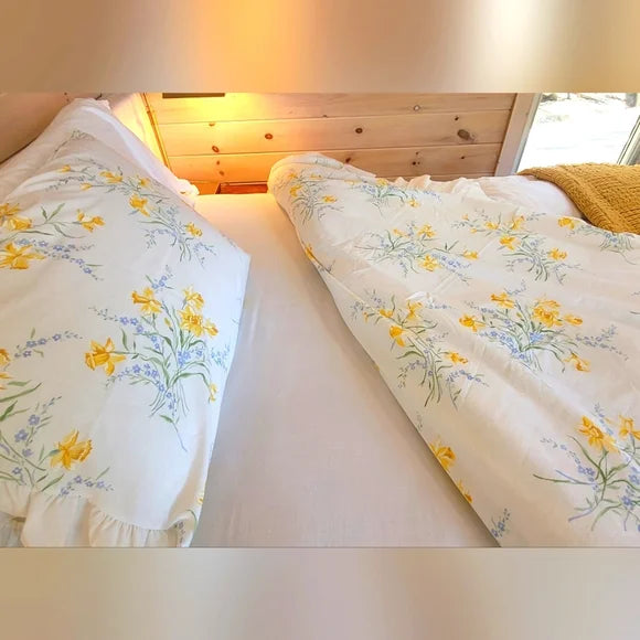 VINTAGE Single Twin Sz 2p Sheet Set