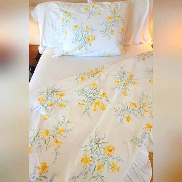 VINTAGE Single Twin Sz 2p Sheet Set