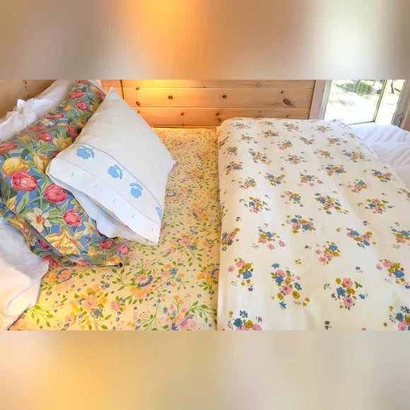 Vintage Full /Double Sz 4pc Bedding Curation