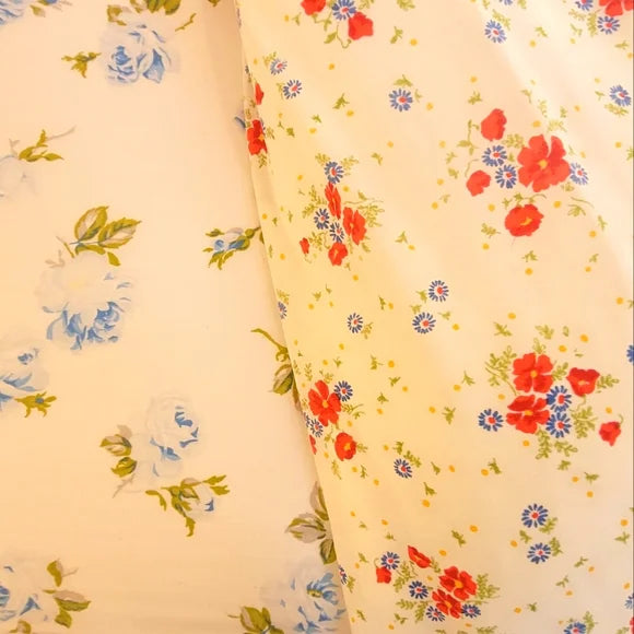 Vintage Double / Full 4pc Bedding Curation