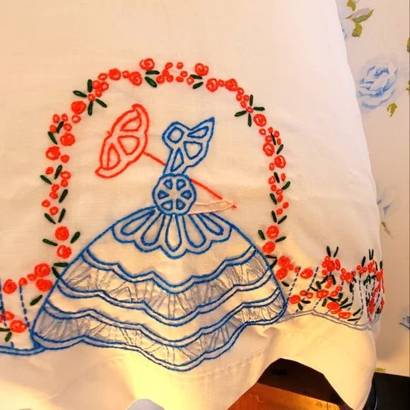 Vintage Double / Full 4pc Bedding Curation