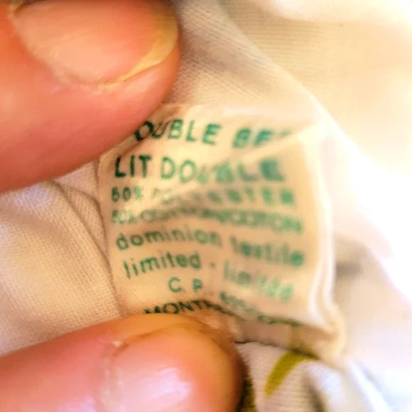 Vintage Double / Full 4pc Bedding Curation