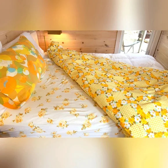 Vintage Single /Twin 3pc Bedding Curation