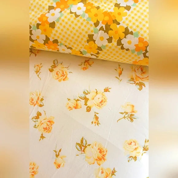 Vintage Single /Twin 3pc Bedding Curation