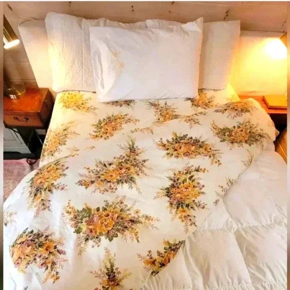 VINTAGE Single/Twin sz Bedding Set. 3pc