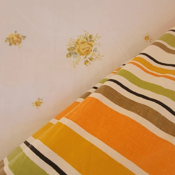 Vintage & Y2K 4pc Dbl/full Sz Bedding Combo