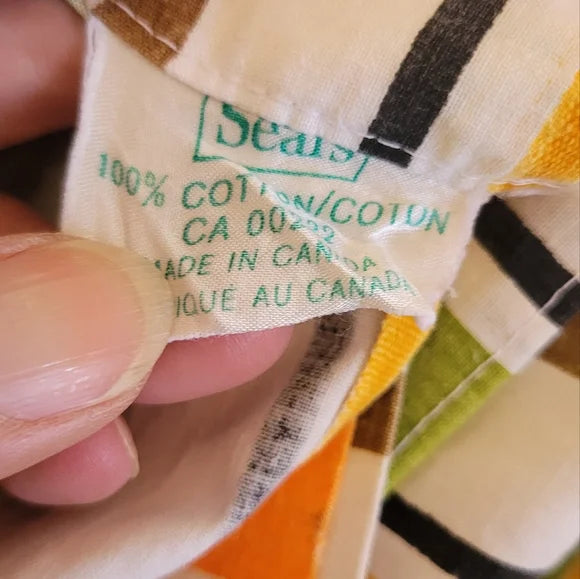 Vintage & Y2K 4pc Dbl/full Sz Bedding Combo