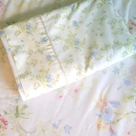 VINTAGE Full/Double Size 5pc Bedding Curation