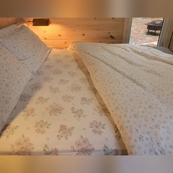 Y2K 100% Cotton QUEEN sz 4pc Bedding Curation