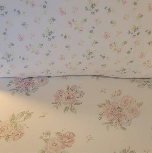 Y2K 100% Cotton QUEEN sz 4pc Bedding Curation