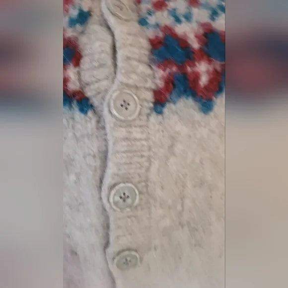 100% Wool Sweater Pillow 16x16