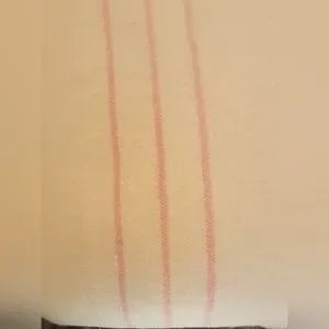 VINTAGE 100% Wool Blanket Double Full or Twin Cream Pink Stripes