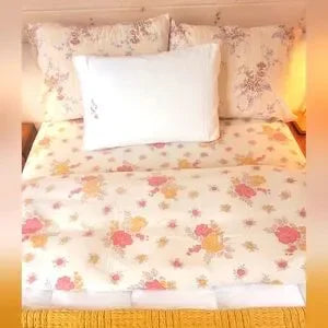VINTAGE Double Full size 5pc Bedding Curation