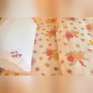 VINTAGE Double Full size 5pc Bedding Curation