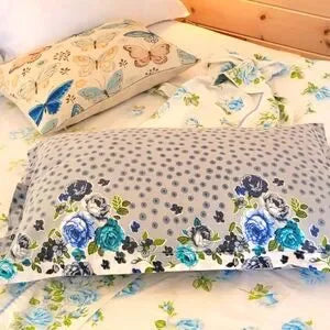 VINTAGE Twin single 4pc Bedding Curation