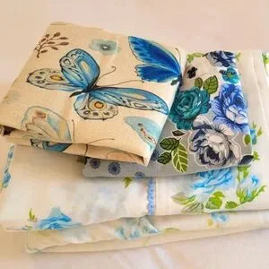 VINTAGE Twin single 4pc Bedding Curation