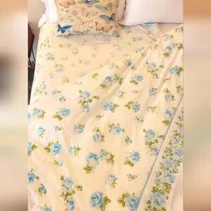 VINTAGE Twin single 4pc Bedding Curation